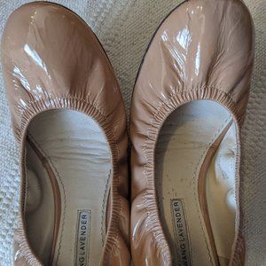 Ballerina Flats Vera Wang Lavender Genuine Leather